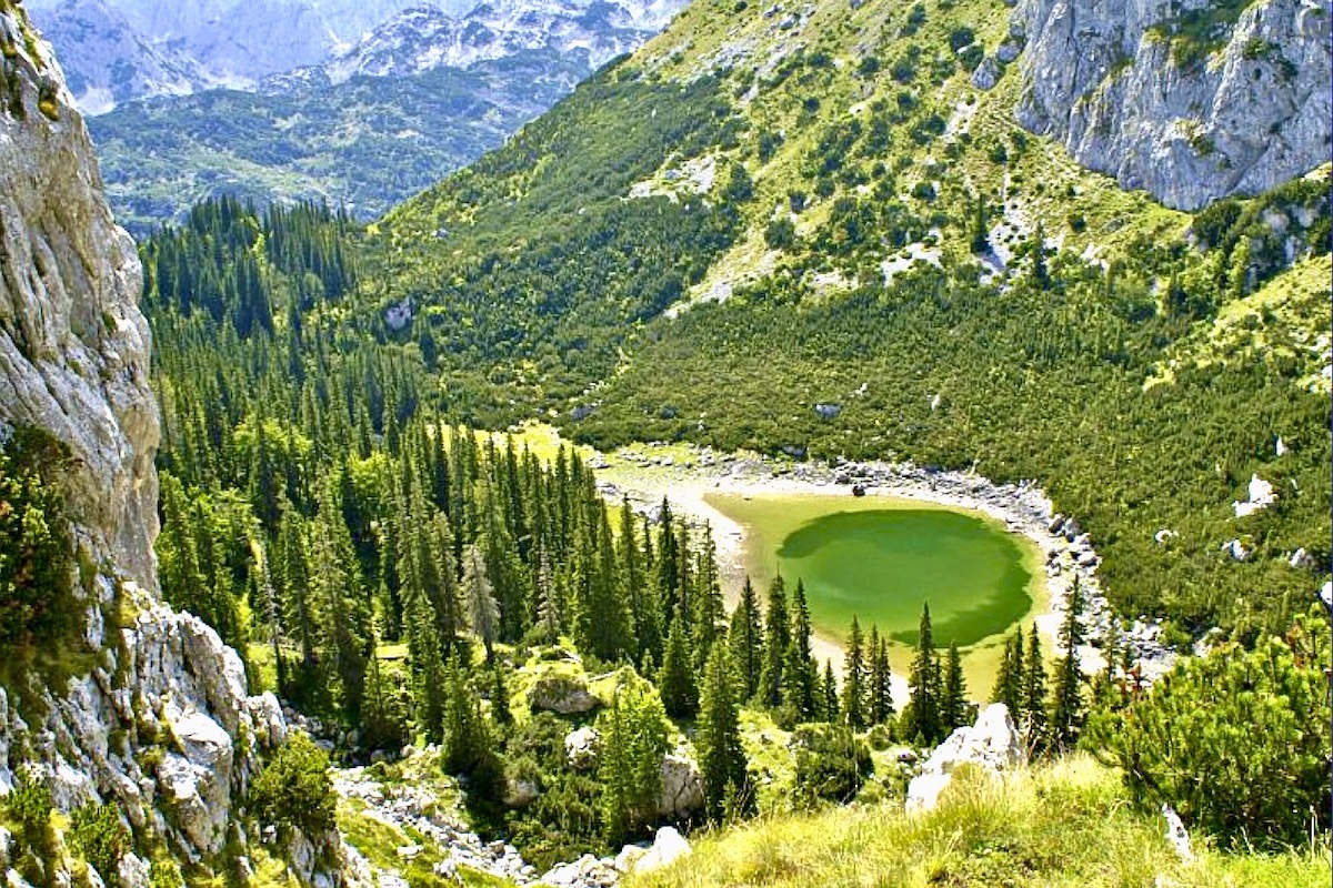 View Of Jablan Lake